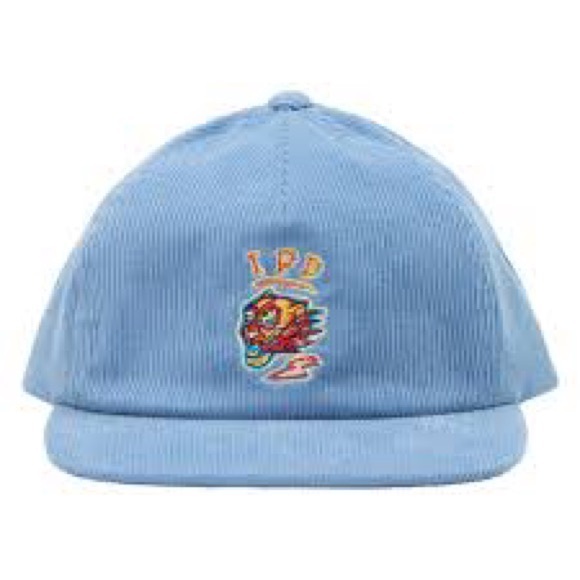 Tiger Cord Unstructured Hat Light Blue - Picture 2 of 5